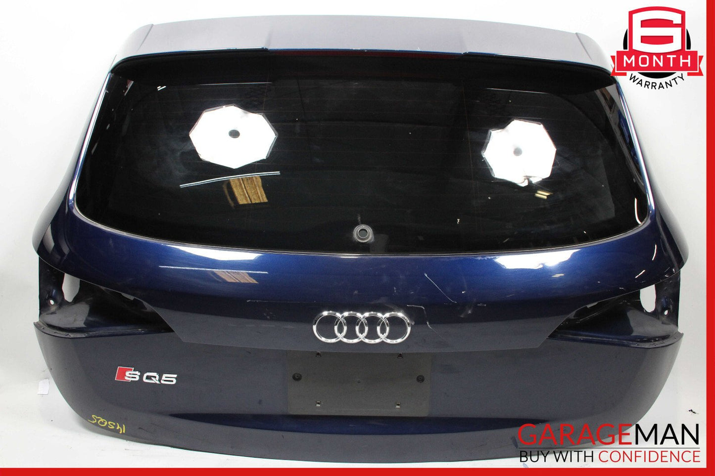 09-17 Audi Q5 Rear Trunk Lid Tailgate Lift Gate Hatch Shell OEM