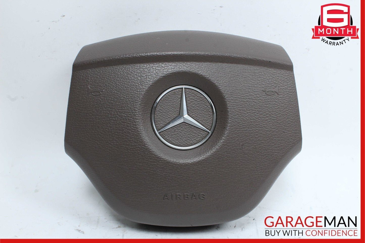06-08 Mercedes W251 R350 ML500 GL450 Driver Steering Wheel Airbag Brown OEM