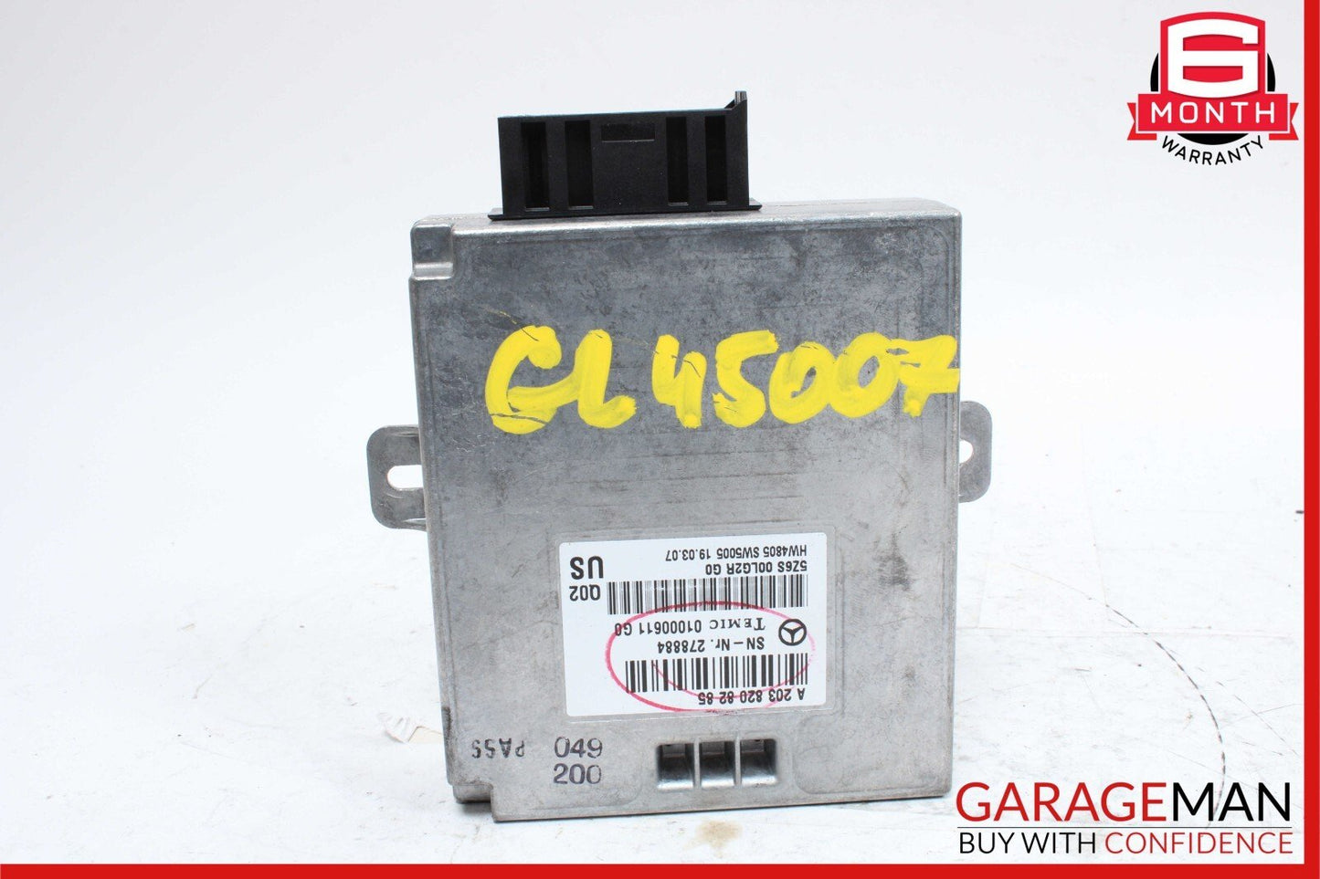 07-13 Mercedes X164 GL450 E320 Voice Language Communication Control Module Unit