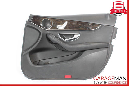 15-16 Mercedes W205 C300 C350e Front Right Side Interior Door Panel OEM