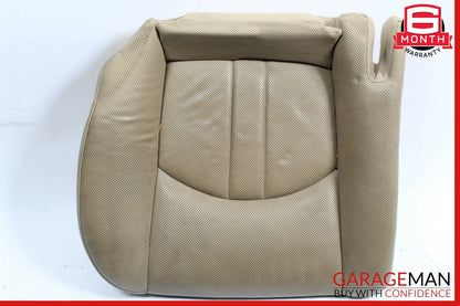 06-11 Mercedes W219 CLS500 Rear Right Lower Bottom Seat Cushion Cover Brown