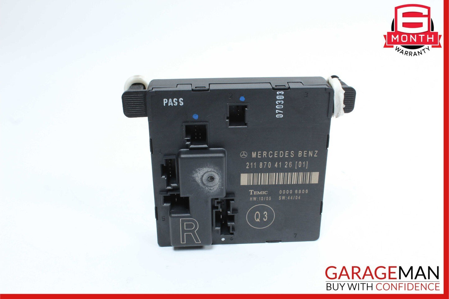 03-09 Mercedes W211 E320 E350 E63 AMG Rear Right Side Door Control Module Unit