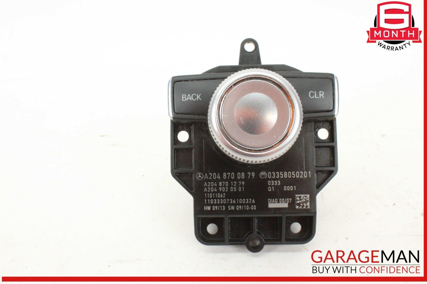 08-12 Mercedes W204 C300 Console Command Controller Knob Multi Switch Module OEM