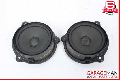 06-11 Mercedes W219 CLS500 Right & Left Side Door Sound Audio Speakers Set of 2