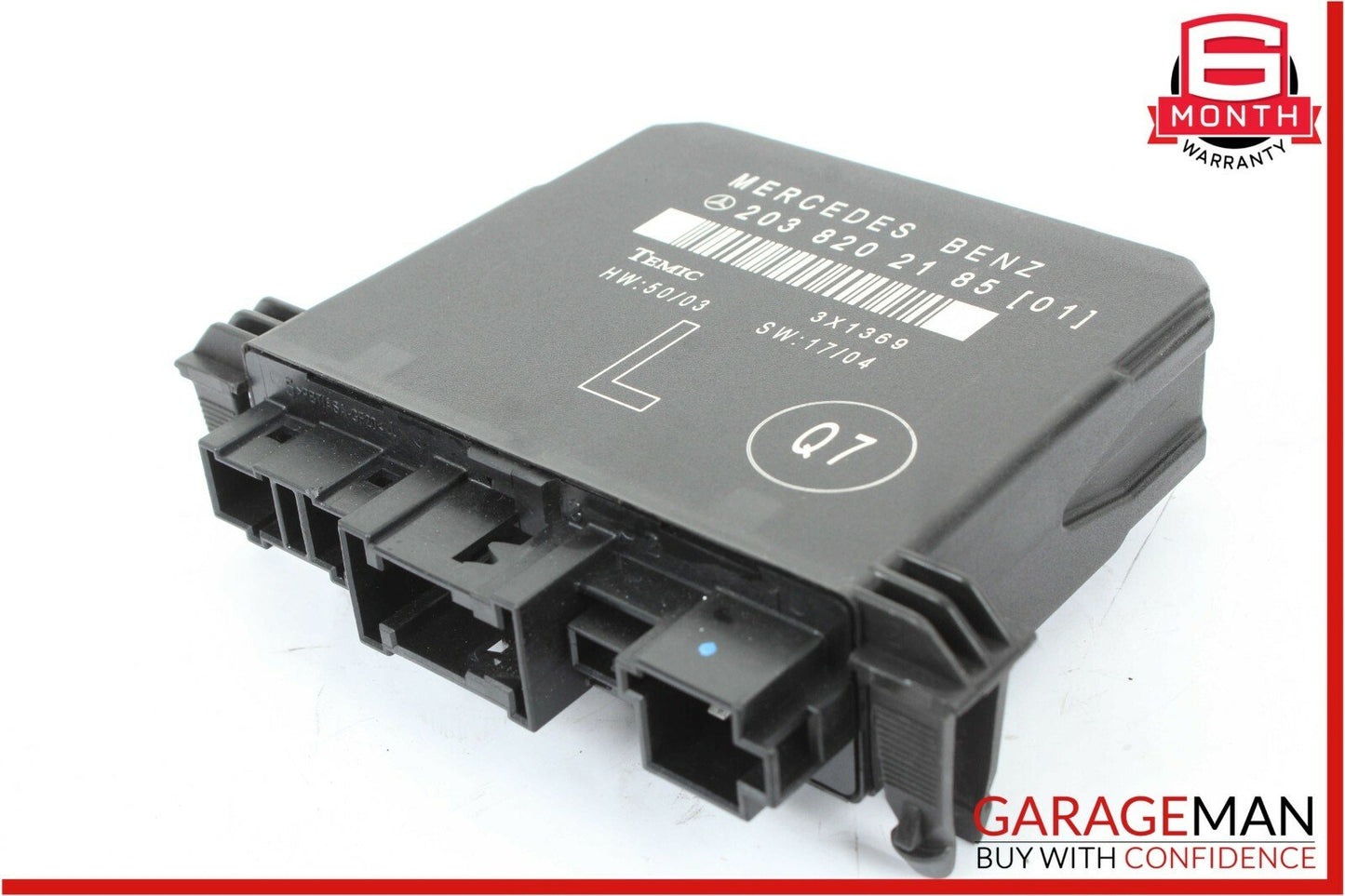 01-07 Mercedes W203 C230 C320 Rear Left Side Door Control Module Unit OEM