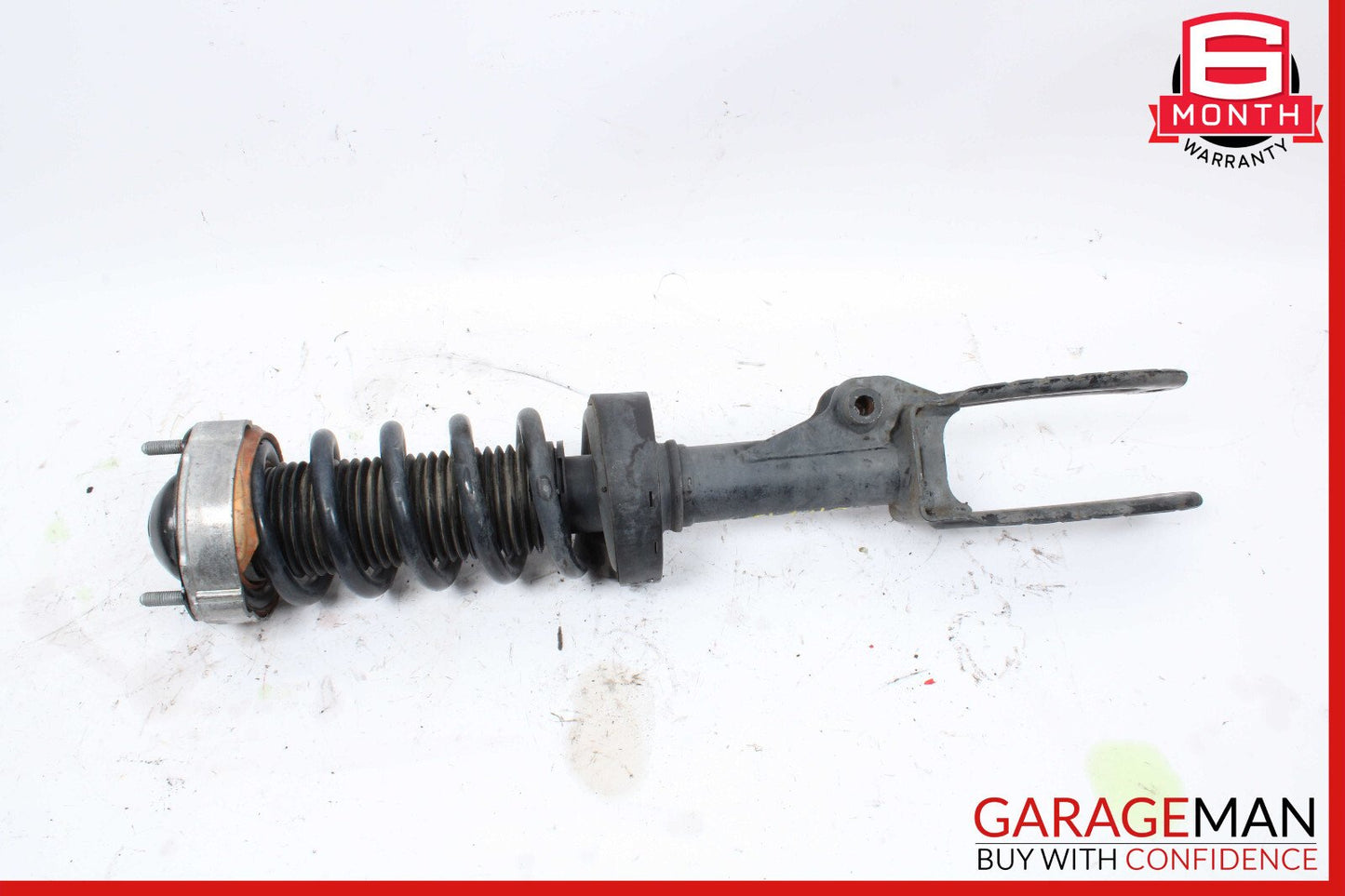 11-14 Porsche Cayenne 958 Front Left Side Shock Absorber Spring OEM