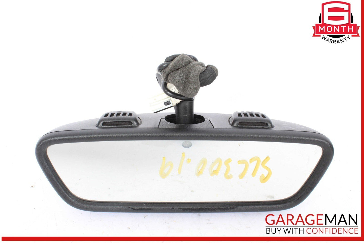 12-20 Mercedes R172 SLC300 SLK350 Interior Rear View Mirror Black OEM