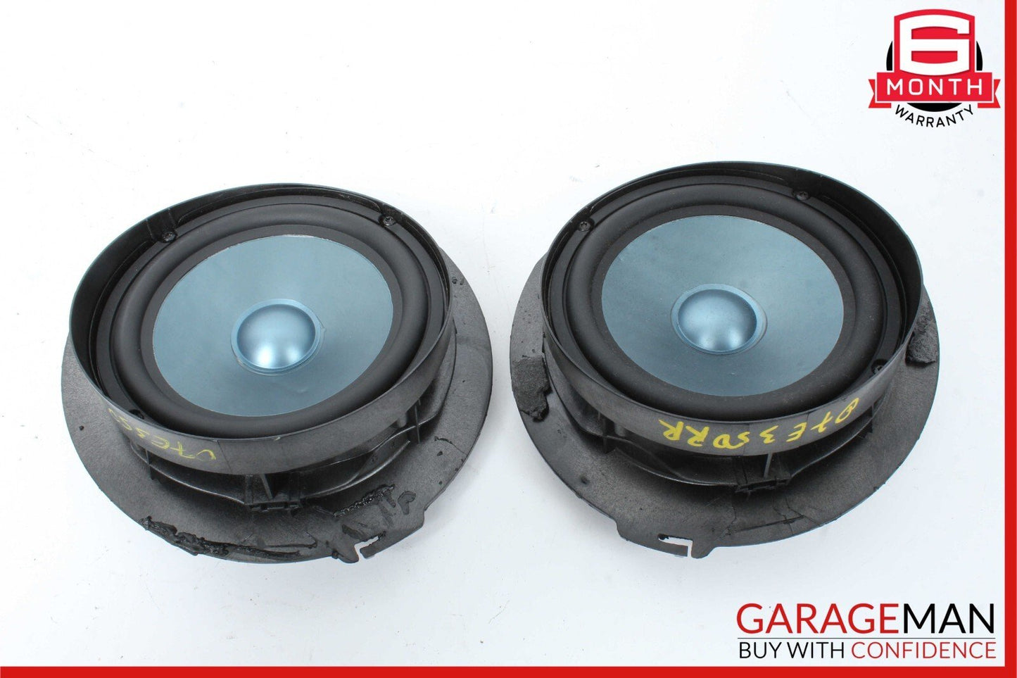 07-09 Mercedes W211 E350 E63 AMG Rear Left & Right Door Audio Sound Speaker Set