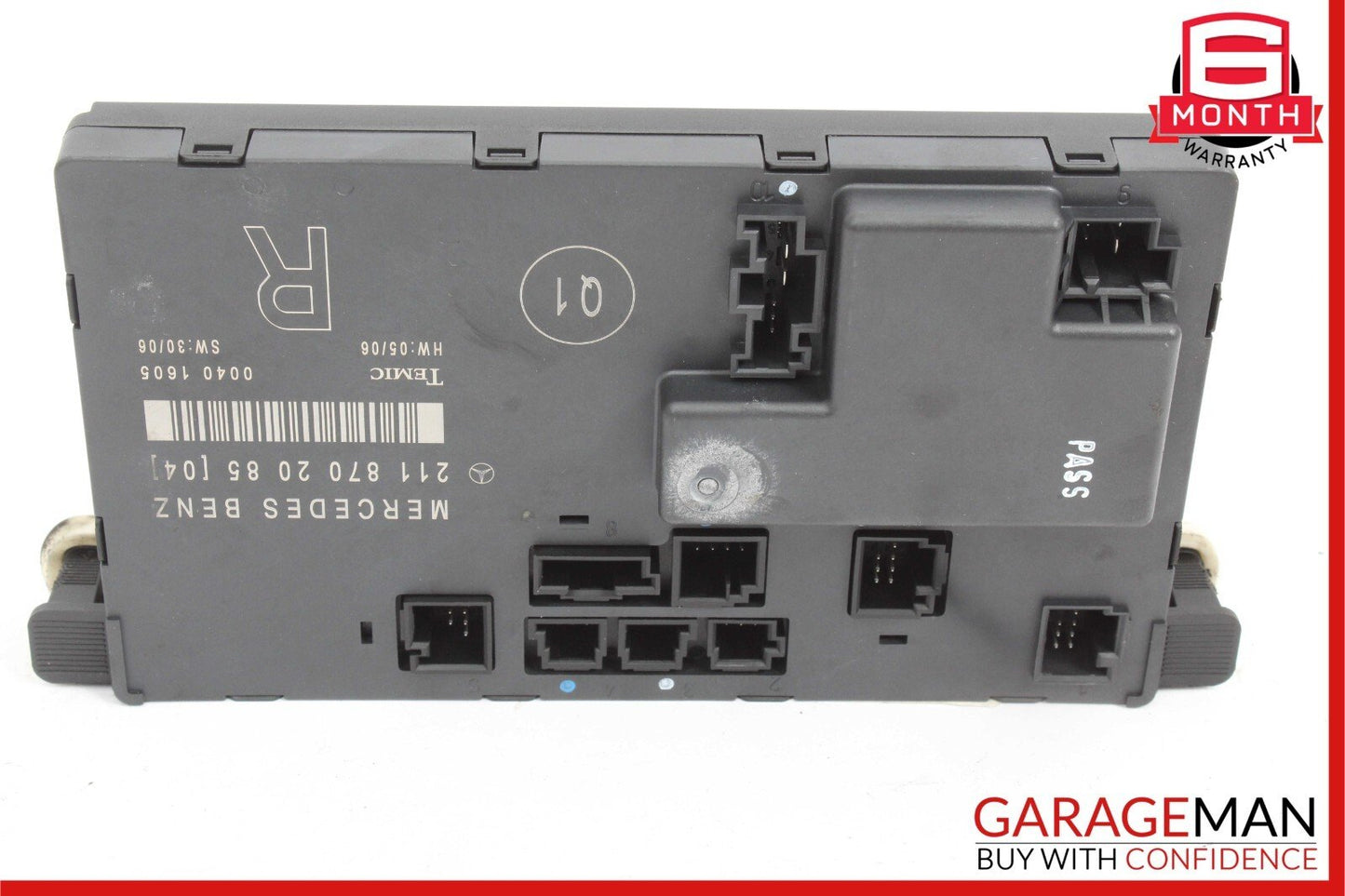 03-09 Mercedes W211 E350 E550 E55 Front Right Passenger Door Control Module OEM