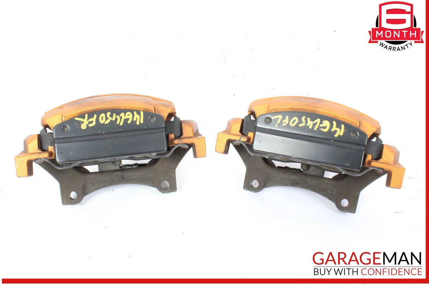 12-19 Mercedes X166 GL450 4MATIC Front Left & Right Brake Caliper Calipers Set