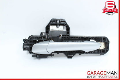 09-15 Mercedes X204 GLK350 Rear Left Driver Side Exterior Door Handle Silver OEM