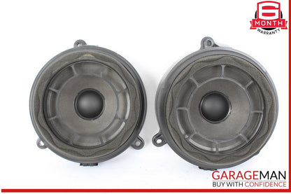 01-07 Mercedes W203 C230 Front Right & Left Side Door Audio Speaker Set OEM