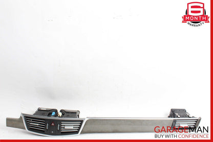 10-13 Mercedes W212 E350 Dashboard Dash Wood Trim Cover Molding Panel Set OEM
