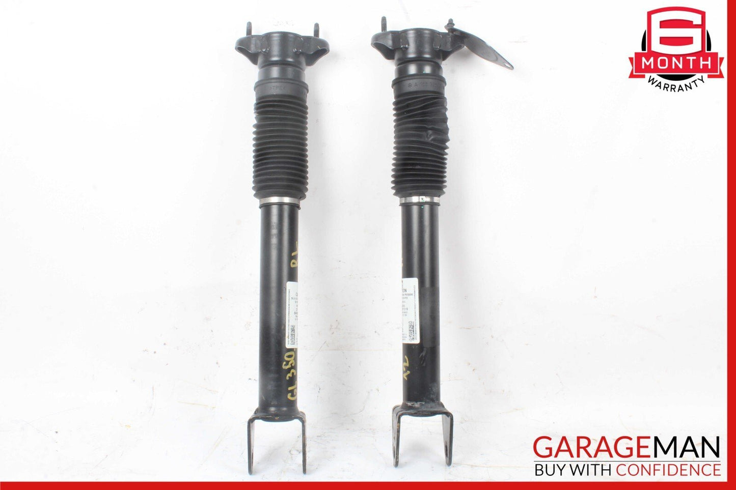 12-16 Mercedes X166 GL350 ML500 Rear Left And Right Side Shock Strut Set OEM