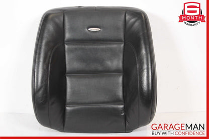 08-13 Mercedes W221 S63 AMG Front Left Driver Upper Top Seat Cushion Black OEM