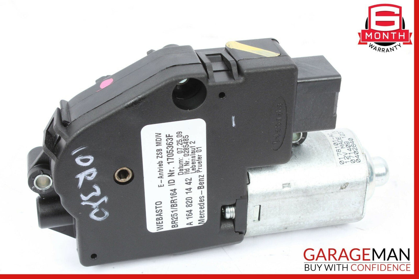 06-13 Mercedes W251 R350 GL450 ML350 Panoramic Sunroof Sun Roof Motor 1648201442
