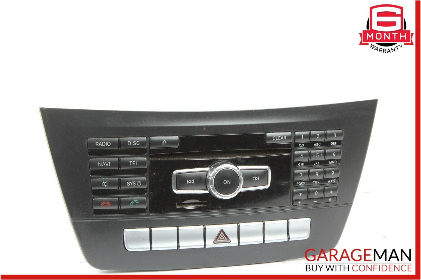 12-14 Mercedes W204 C250 C350 Navigation Command Head Unit DVD CD Audio OEM