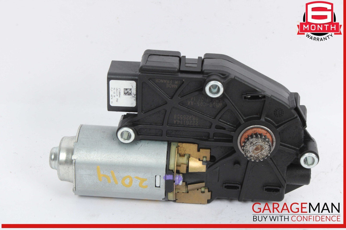 14-17 Maserati Quattroporte S Sunroof Panoramic Roof Window Motor Unit OEM