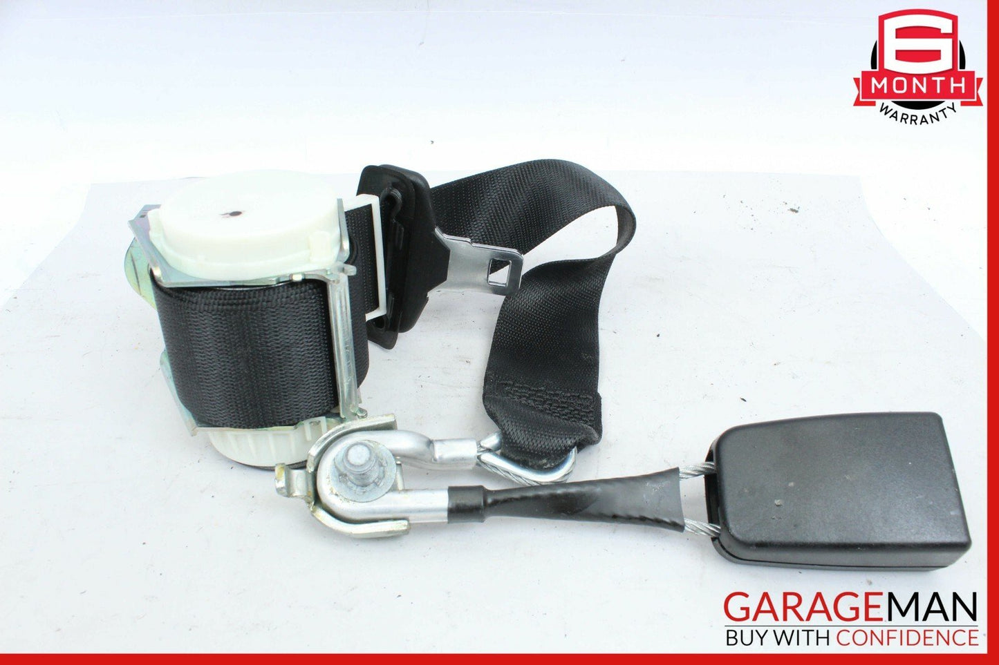 07-13 Mercedes W221 S550 Rear Center Seat Belt Retractor Buckle Assembly Black