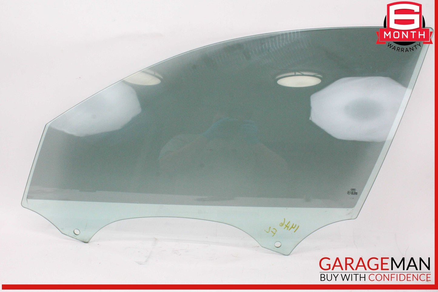 12-18 Audi A6 S6 Front Left Driver Side Door Window Glass OEM
