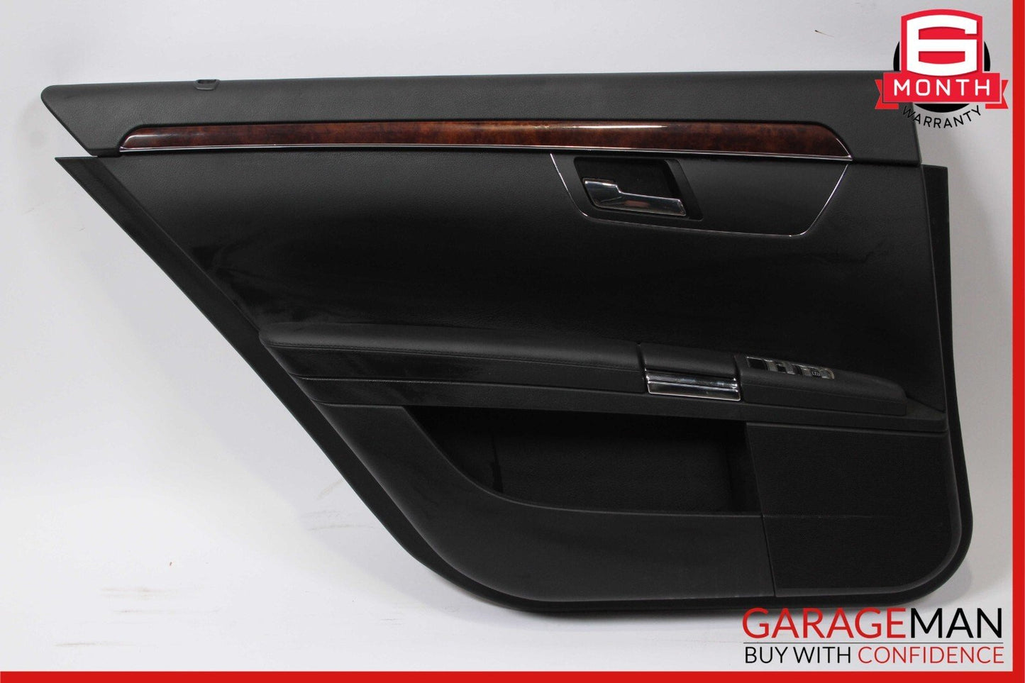 07-09 Mercedes W221 S550 Rear Left Driver Side Interior Door Panel Cover Black