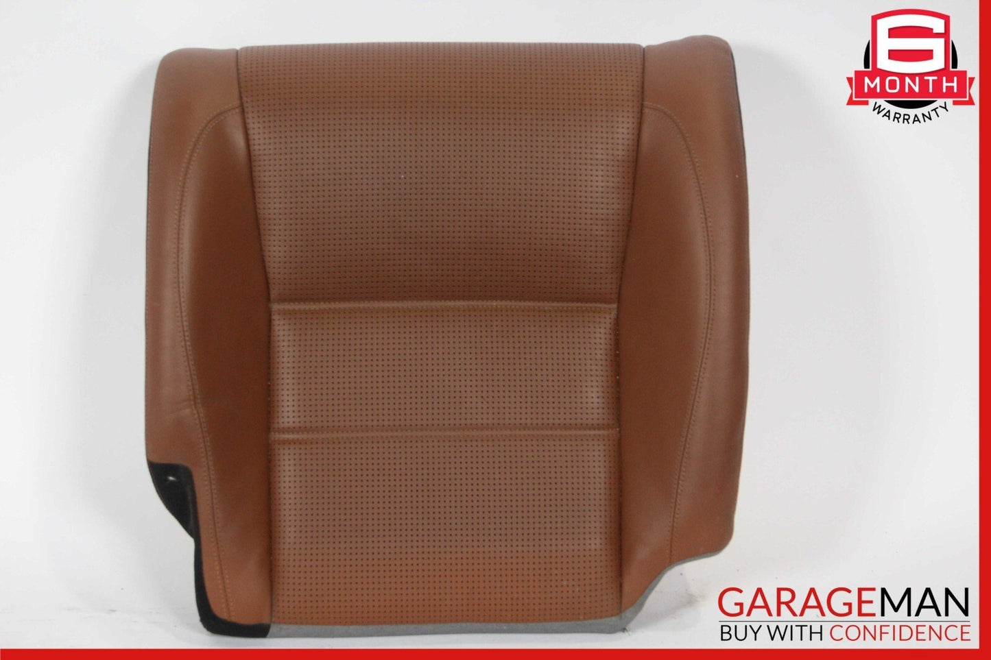08-14 Mercedes W216 CL63 AMG Rear Right Bottom Lower Seat Cushion Brown OEM