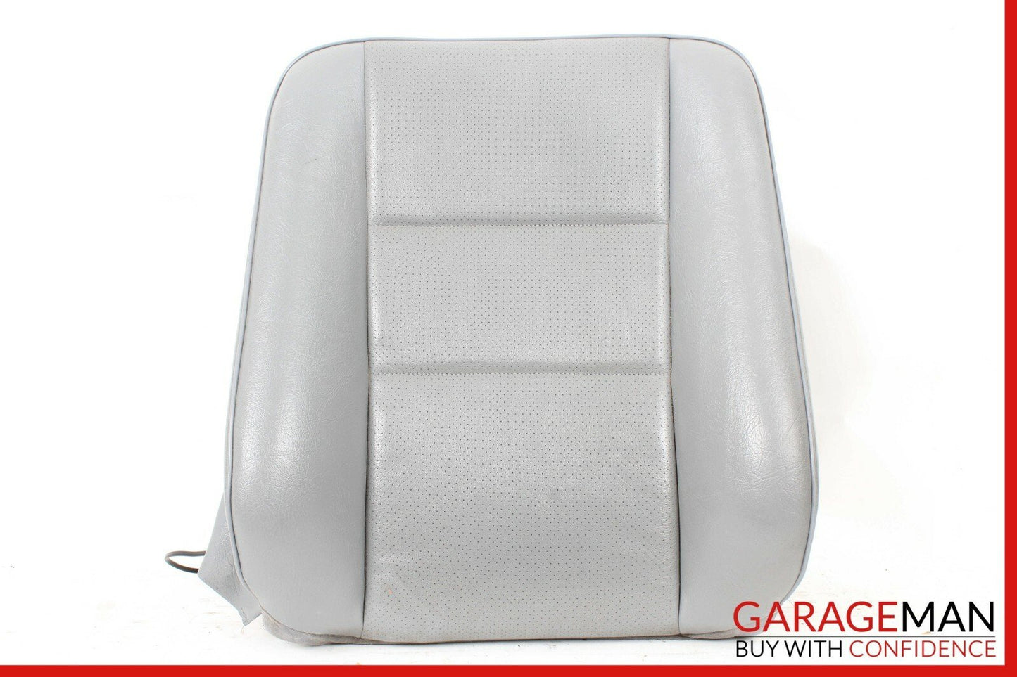 94-00 Mercedes W202 C280 Front Left Side Top Upper Seat Cushion Cover Gray OEM