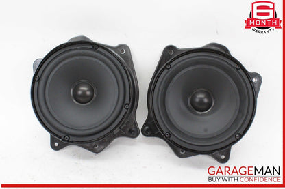 10-13 Mercedes W221 S550 Rear Left & Right Side Door Audio Sound Speaker Set OEM