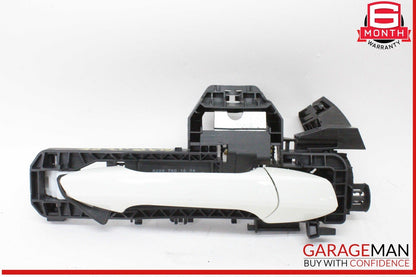 12-16 Mercedes X166 GL450 Right Passenger Side Exterior Door Handle White OEM