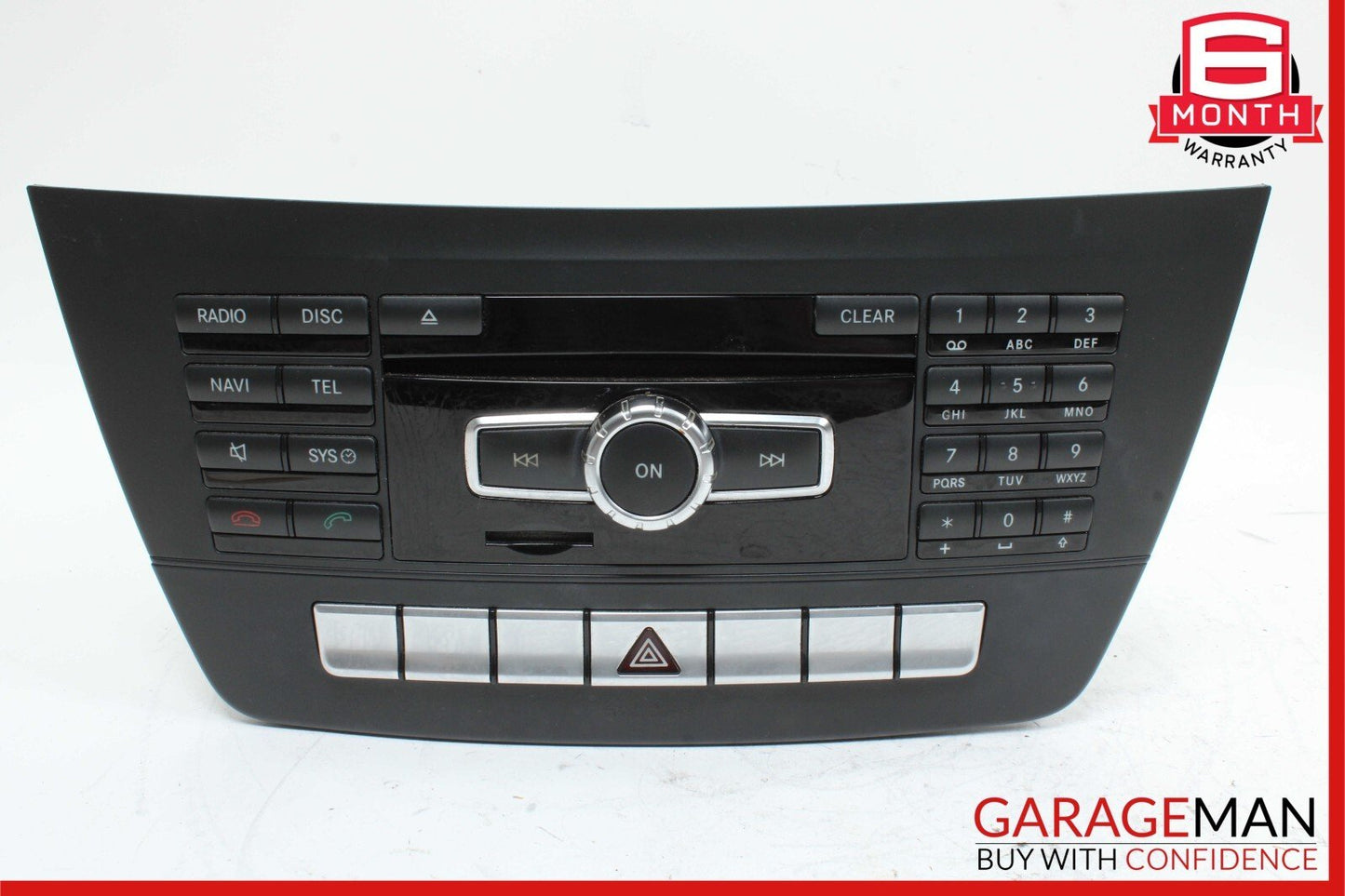 12-14 Mercedes W204 C250 C350 Stereo Radio AM FM Receiver Command Head Unit OEM