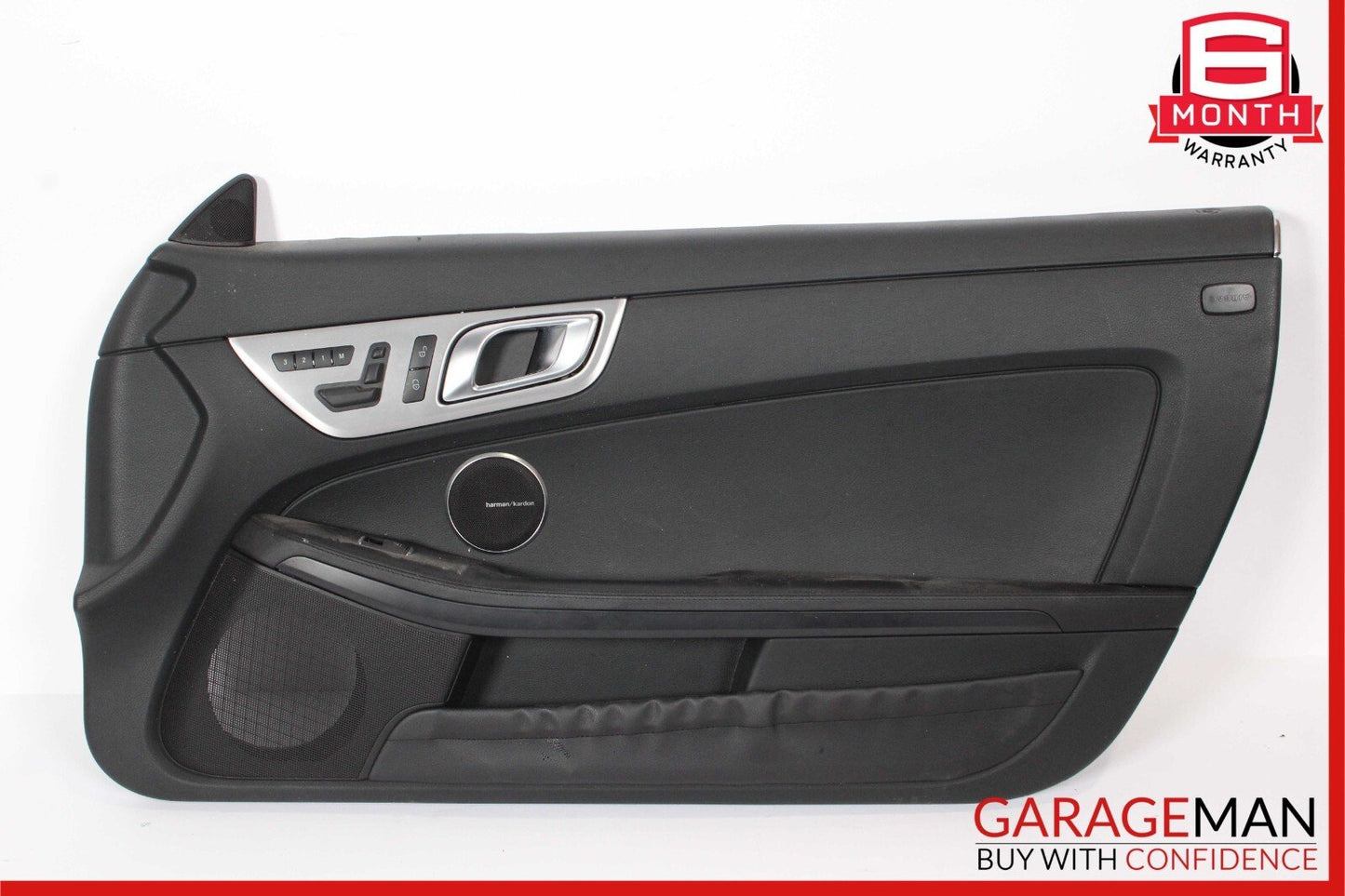 12-16 Mercedes R172 SLK350 Front Right Side Interior Door Panel Cover Assy Black
