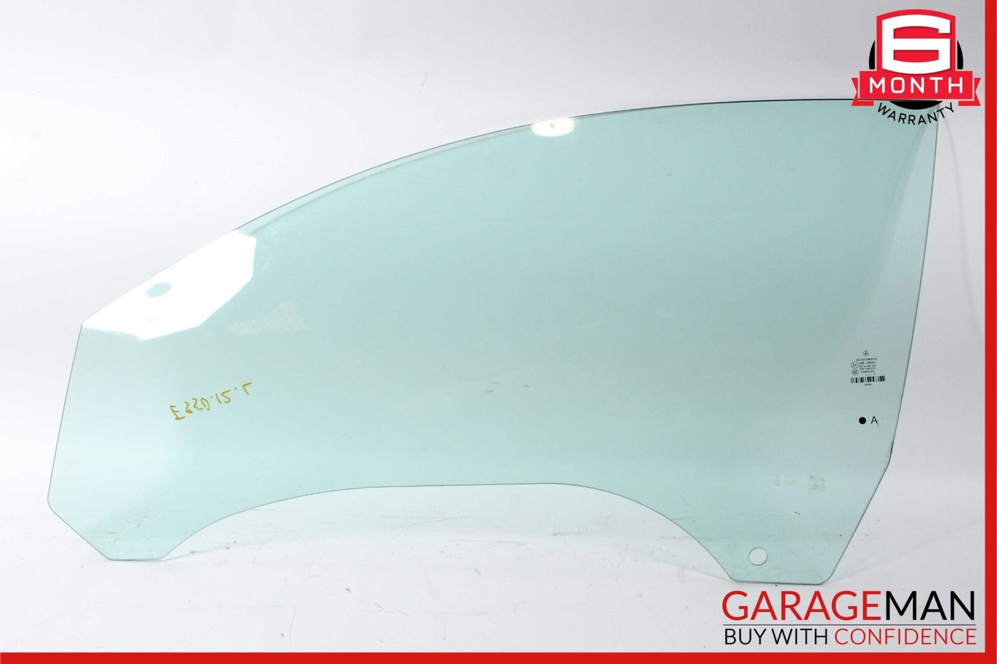 10-13 Mercedes W207 E350 E550 Coupe Front Left Driver Side Window Glass OEM