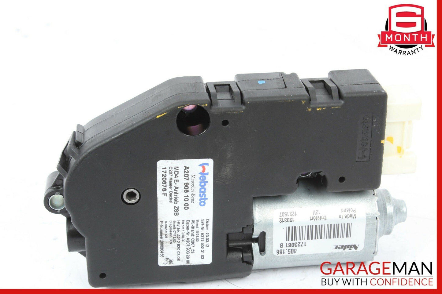 12-15 Mercedes W204 C250 Coupe Pano Panoramic Sunroof Moonroof Motor Power Drive