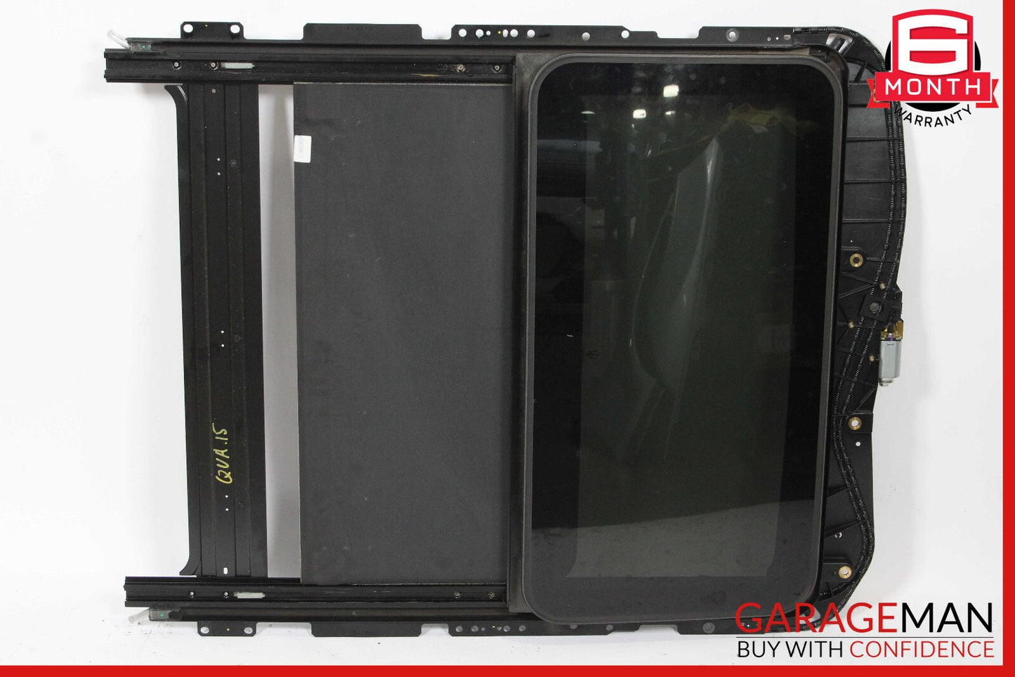 14-18 Maserati Quattroporte Panoramic Sun Roof Sunroof Sliding Frame Panel Glass