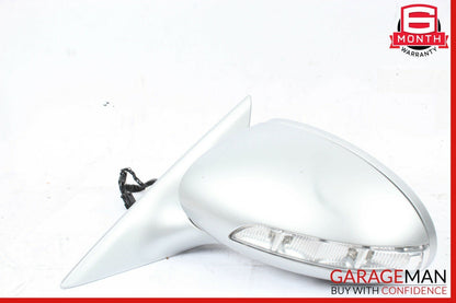06-08 Mercedes W219 CLS500 Front Left Driver Side Mirror Door Rear View Silver