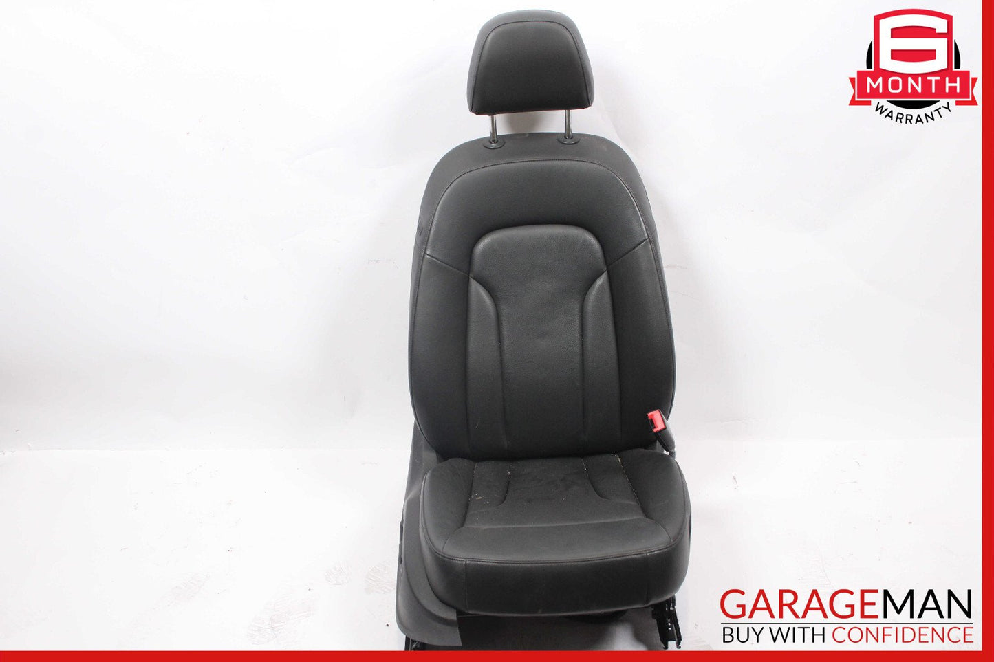 09-17 Audi Q5 Front Right Complete Seat Cushion Assembly Black OEM