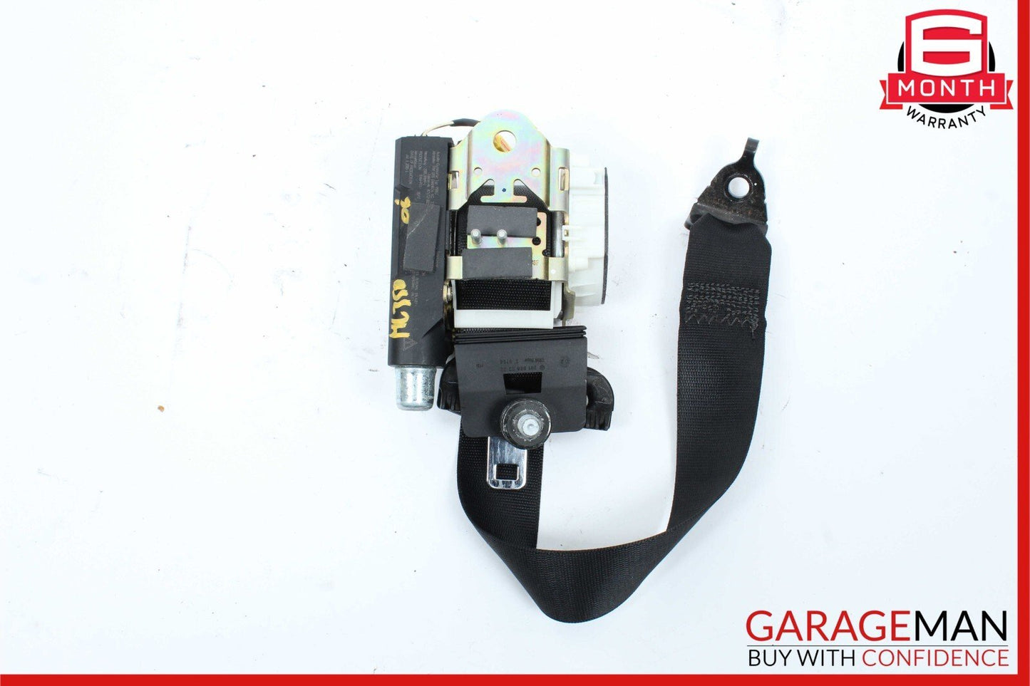 06-08 Mercedes W164 ML350 ML550 2nd Row Rear Left Side Seatbelt Retractor Black