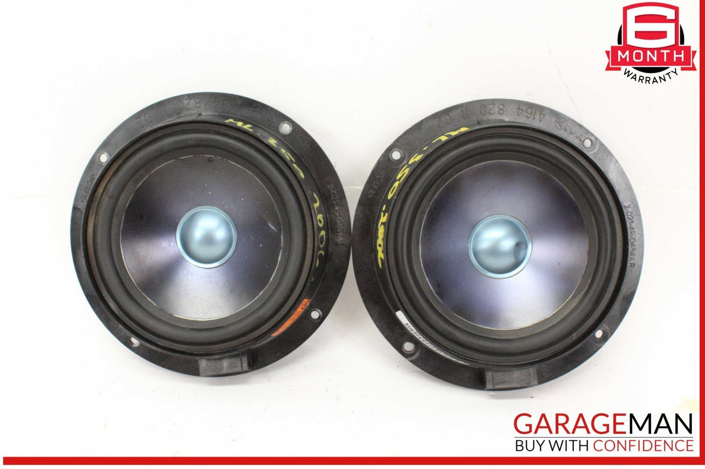 06-13 Mercedes W164 ML350 GL550 Rear Left and Right Side Door Audio Speakers OEM