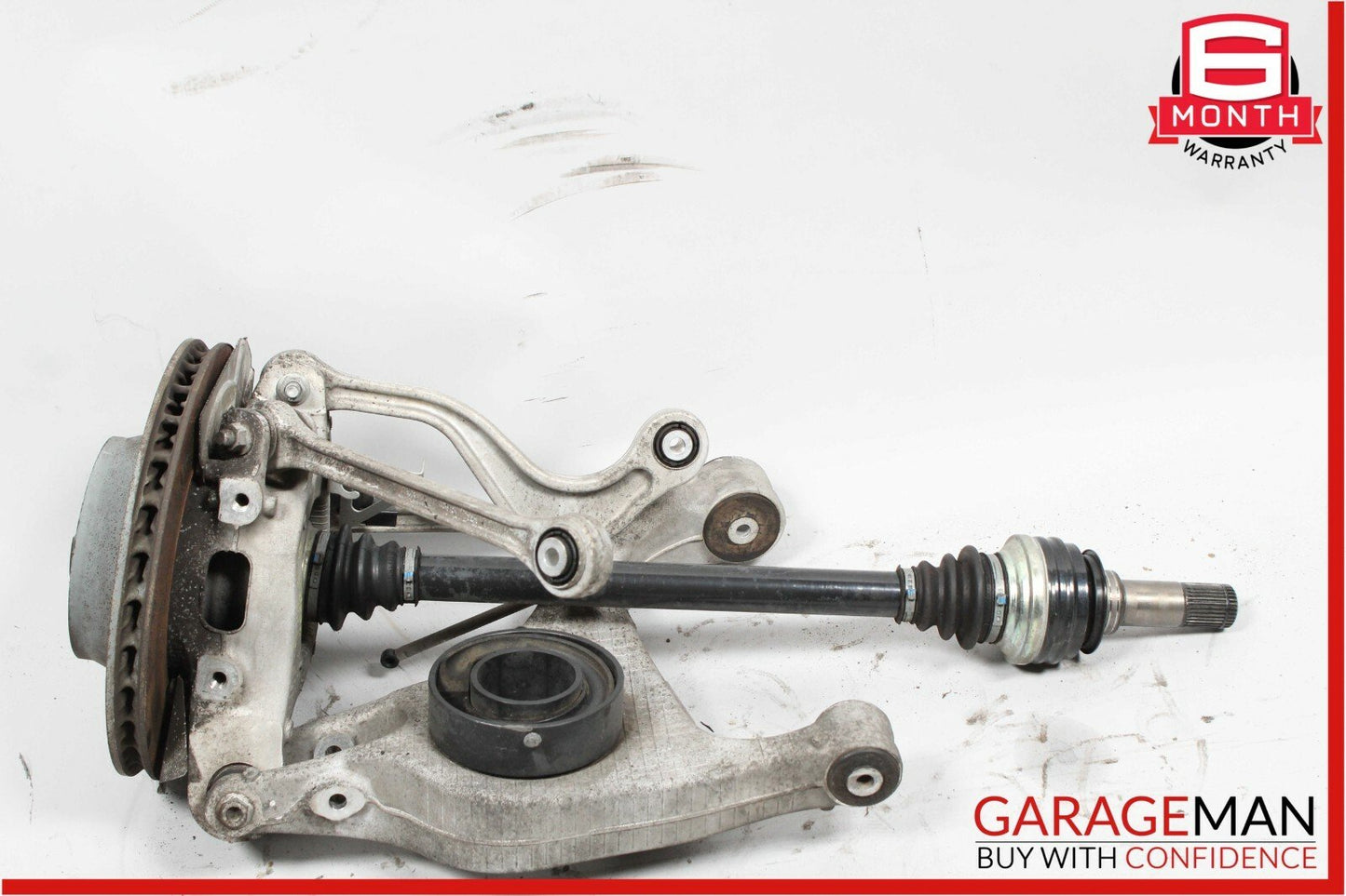 10-13 Porsche Panamera 970 Rear Right Spindle Knucke Drive Axle Shaft Assembly