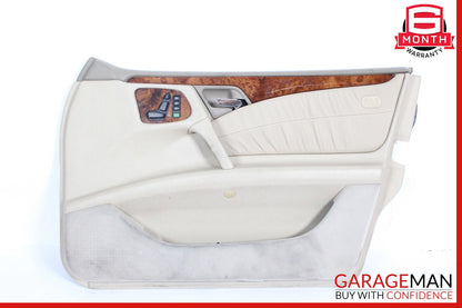 96-02 Mercedes W210 E320 Front Right Side Complete Interior Door Panel OEM
