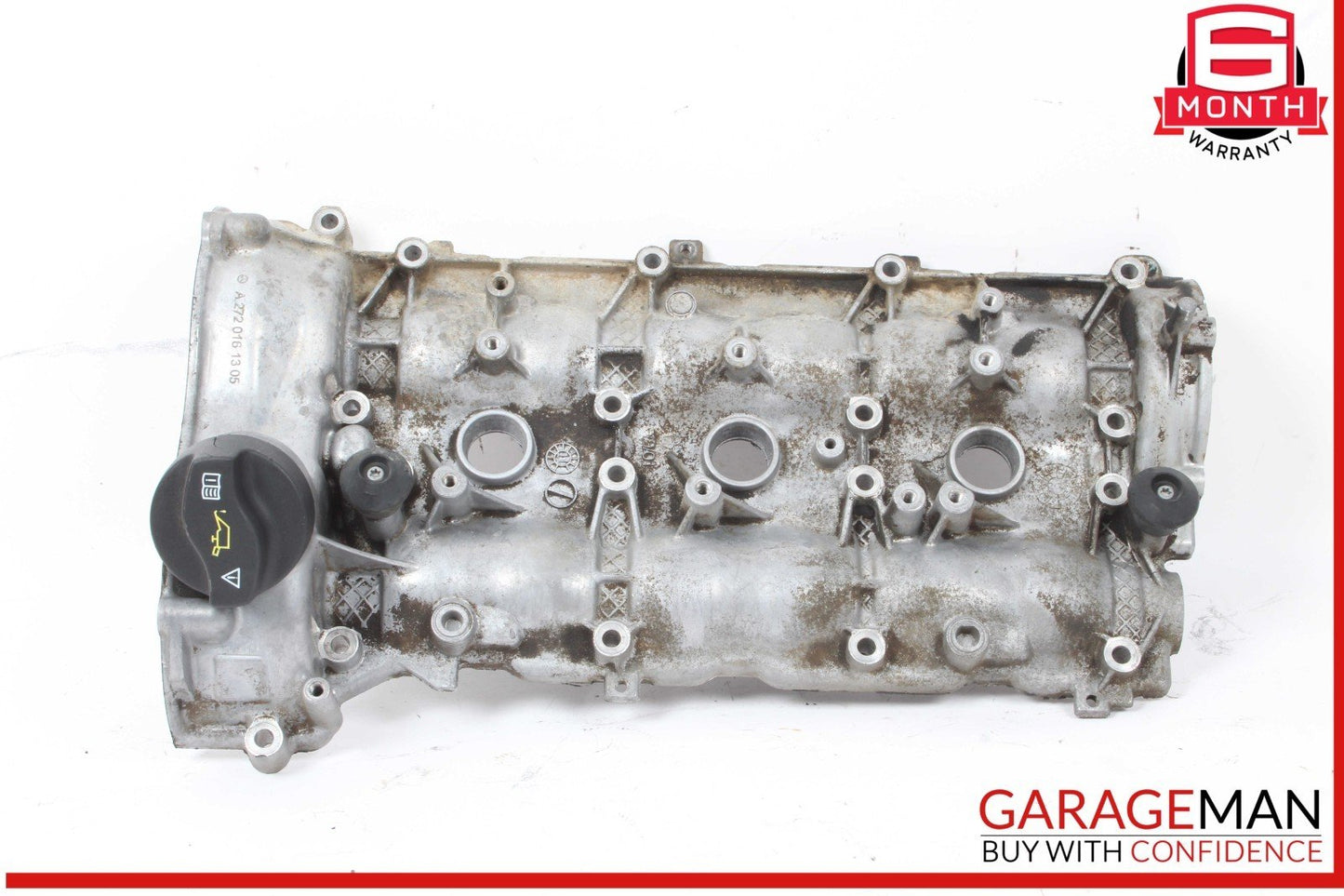 05-13 Mercedes W212 E350 C230 CLK350 Engine Cylinder Head Cover Right Side OEM