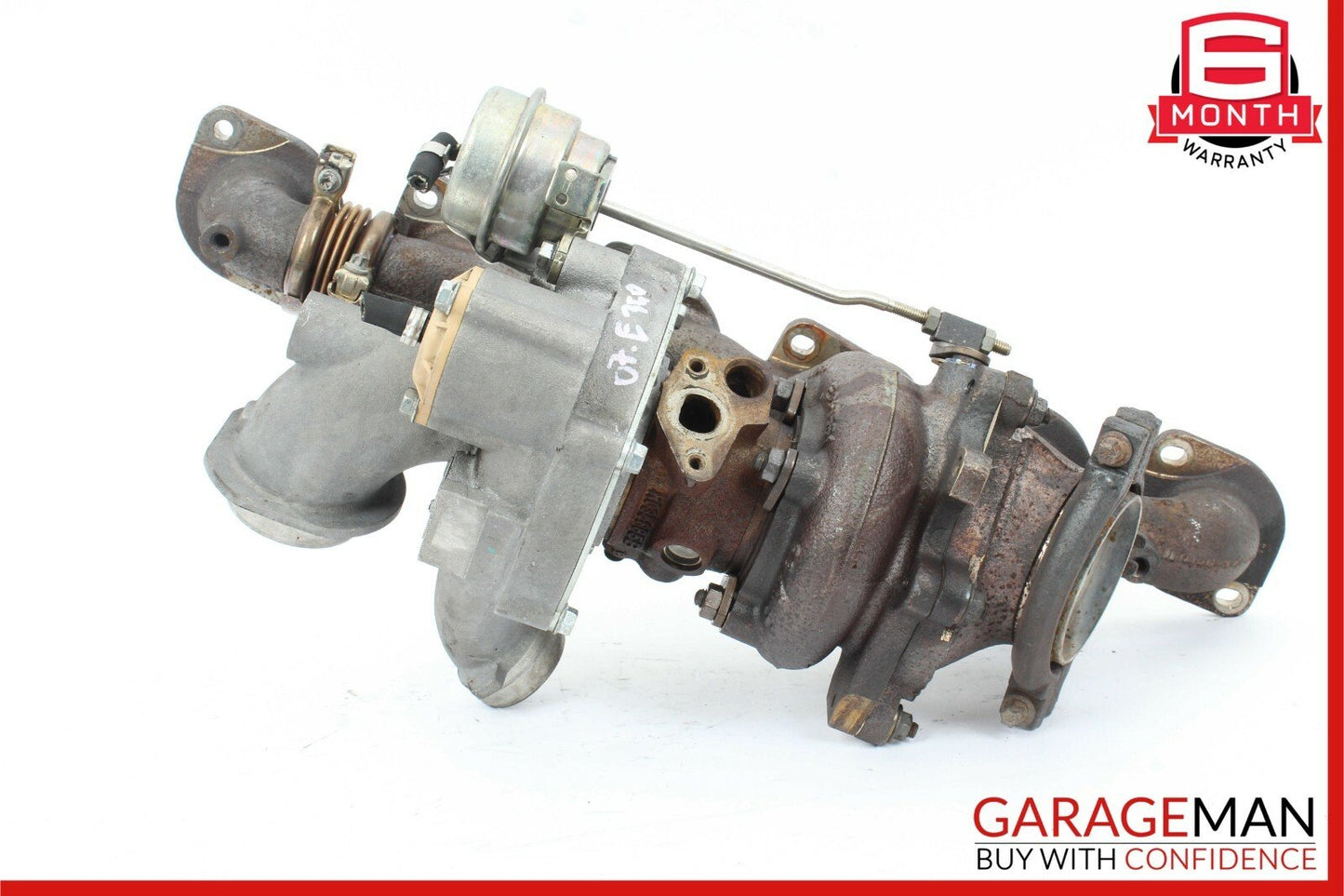 07-14 Mercedes CL600 S600 V12 Right Side Turbocharger Turbo Manifold Assembly