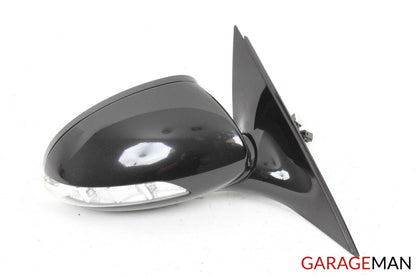 07-09 Mercedes W221 S450 S550 Front Right Side Mirror Door Rear View Black OEM