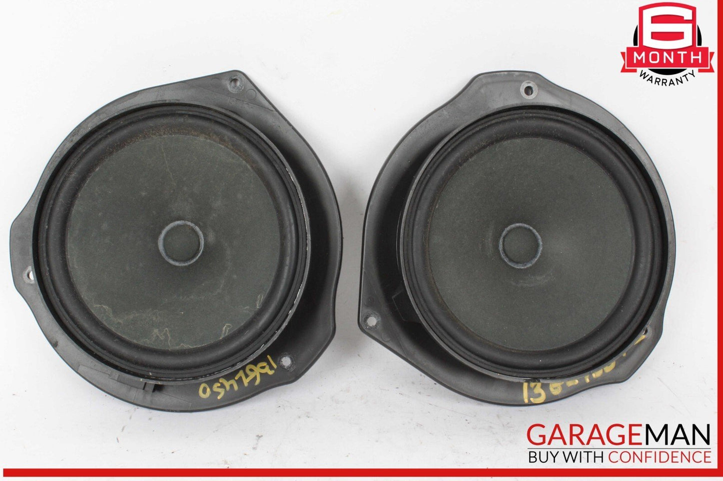 12-16 Mercedes X166 GL450 Front Right & Left Side Door Sound Audio Speakers