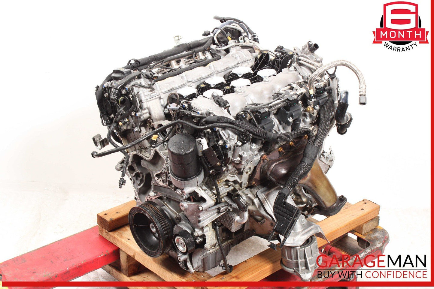 12-16 Mercedes W212 E350 C350 3.5L V6 RWD Engine Motor Block Assembly OEM 91k