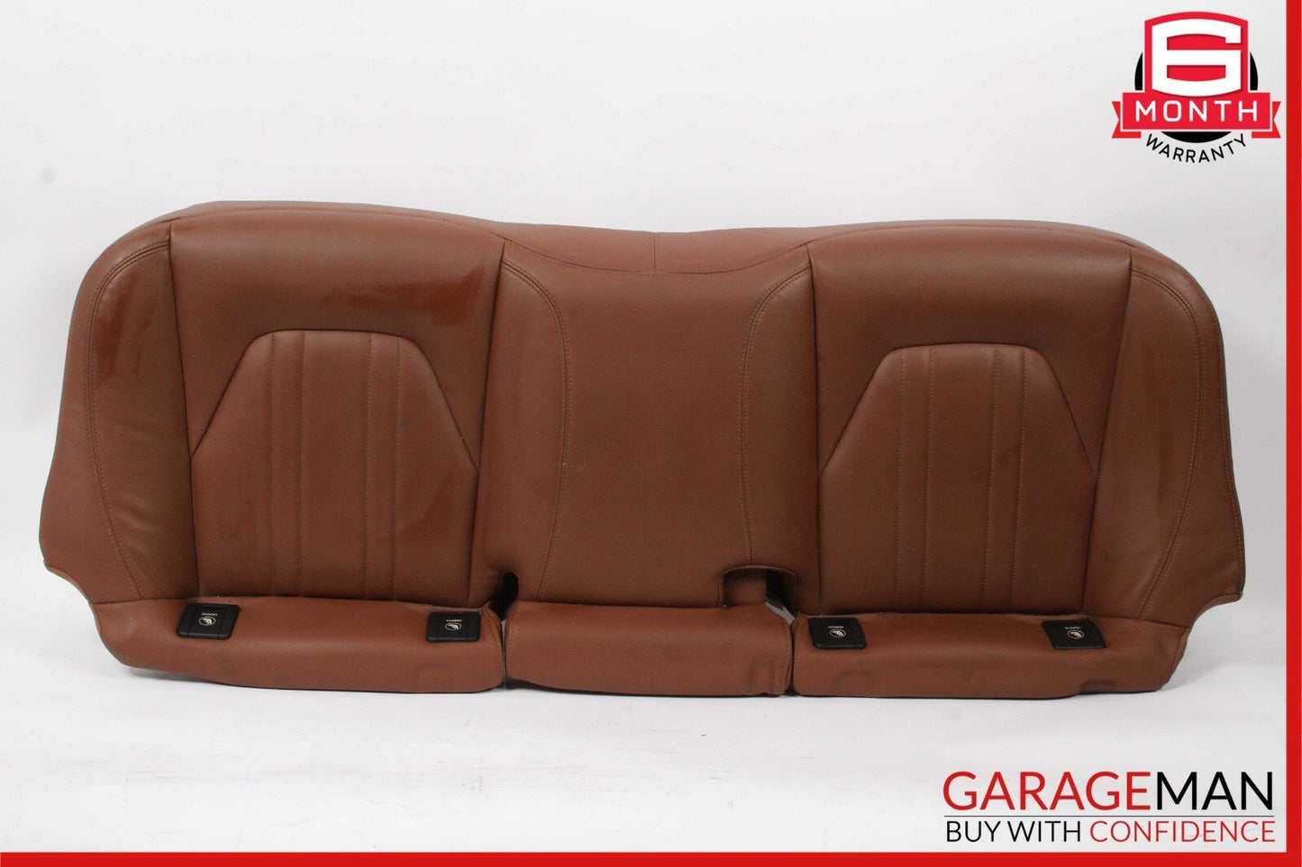 14-17 Maserati Ghibli M157 Rear Bench Lower Bottom Seat Cushion Cover Brown OEM