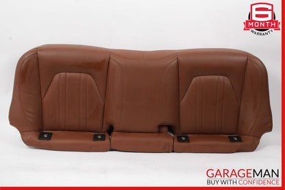 14-17 Maserati Ghibli M157 Rear Bench Lower Bottom Seat Cushion Cover Brown OEM