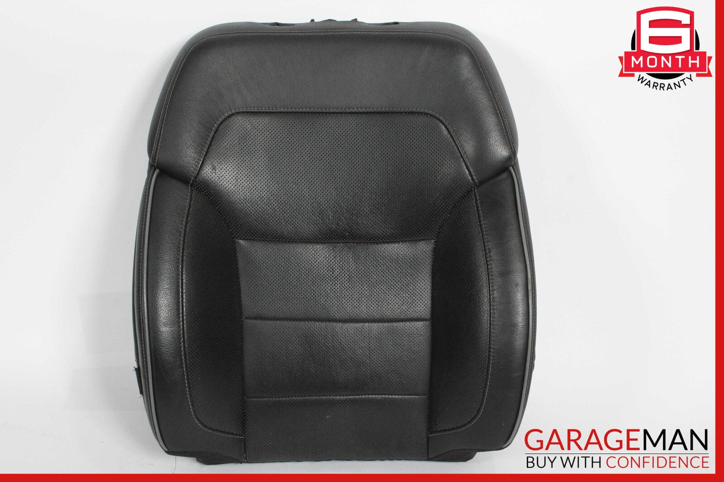 13-16 Mercedes X166 GL450 Front Right Top Upper Seat Cushion Black OEM