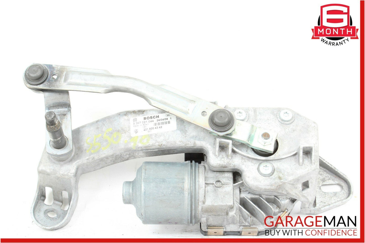 07-14 Mercedes W216 CL550 S550 Front Left Side Windshield Wiper Motor Linkage