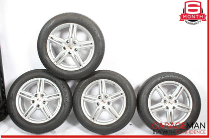 11-18 Porsche Cayenne 958 8.5x19 19" Complete Wheel Tire Rim Set of 4 Pc OEM